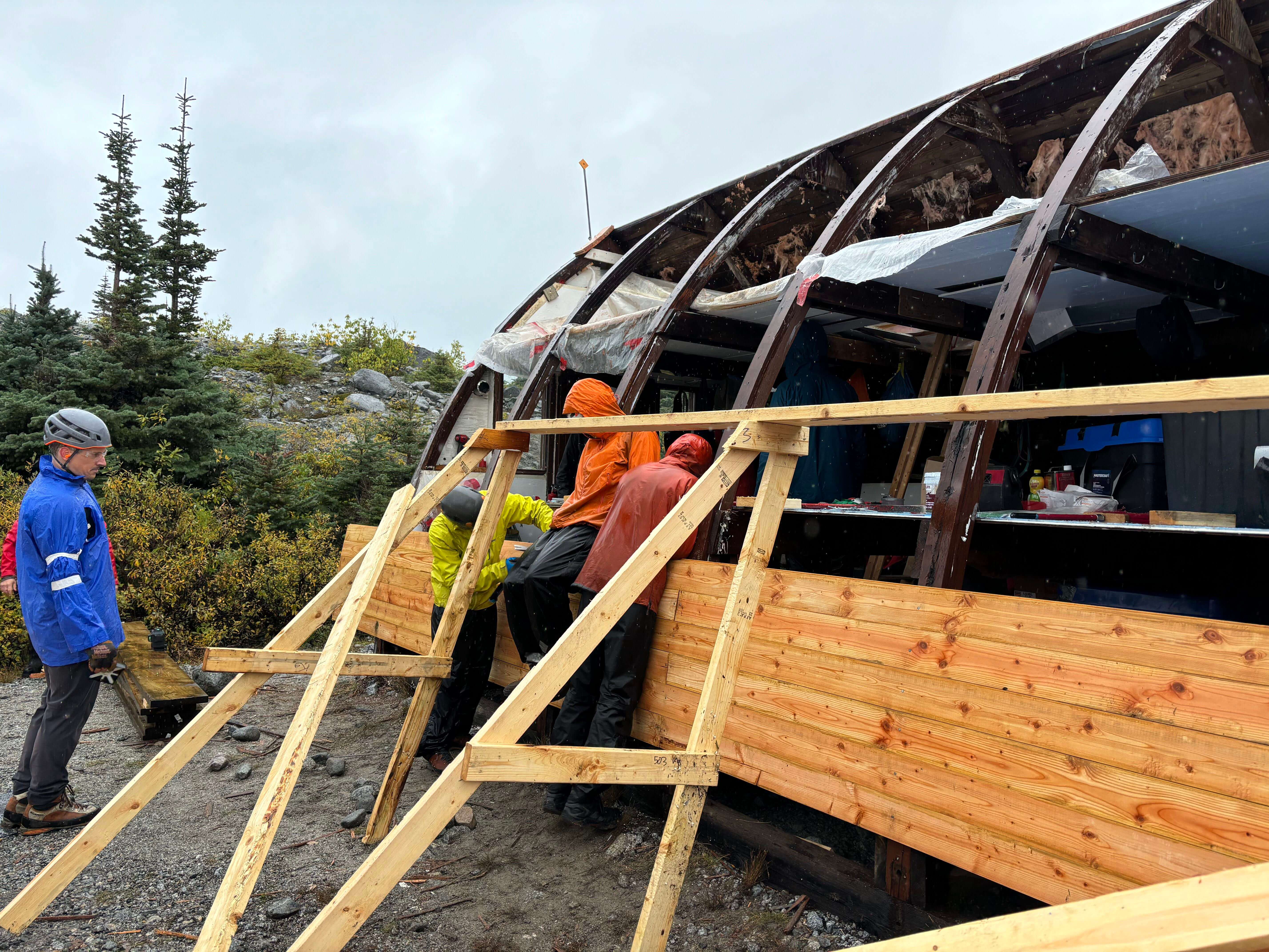 Making the tongue and groove fit by any means necessary. PC: Quintus Zhou