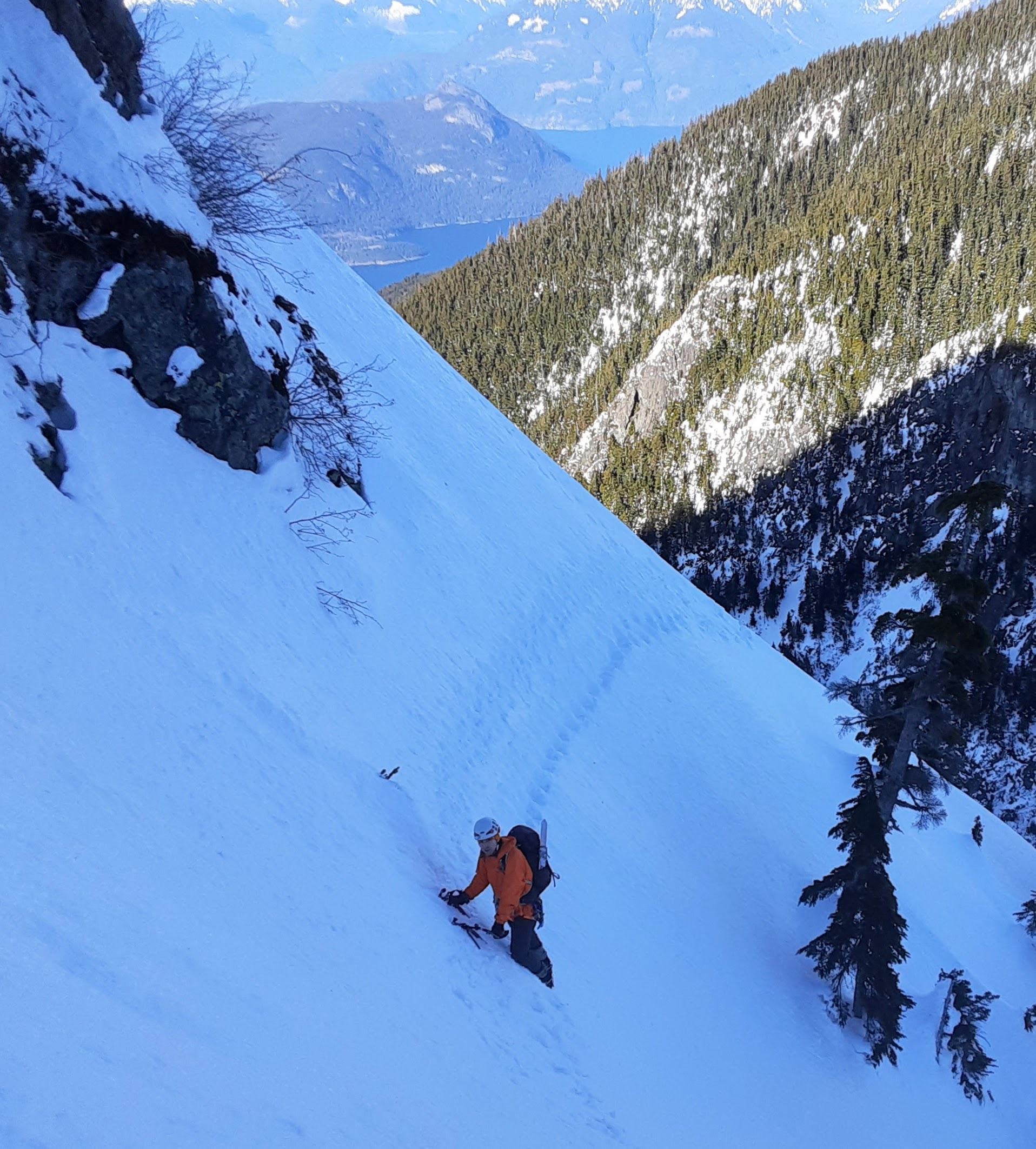 The traverse was also in great shape. PC: Thomas Morrissey