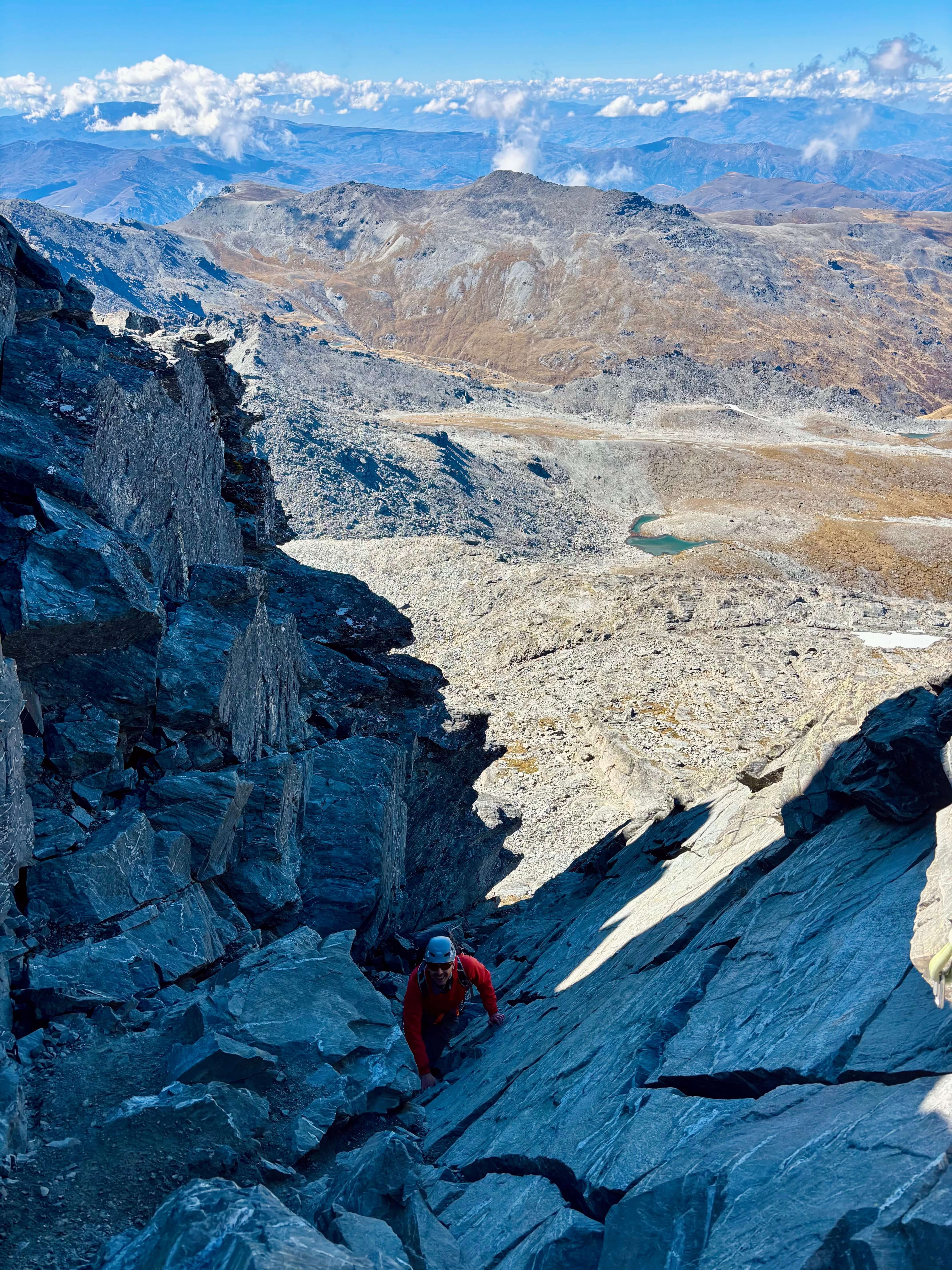 Coming up the gulley PC: Kathleen Griffin
